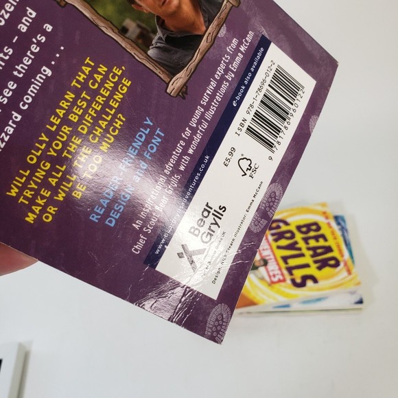 Lot of 4 Bear Grylls Adventures Paperback Children's Blizzard Desert Sea Jungle - Picture 7 of 12